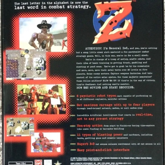 Z (PC, 1996). - Picture 2 of 9